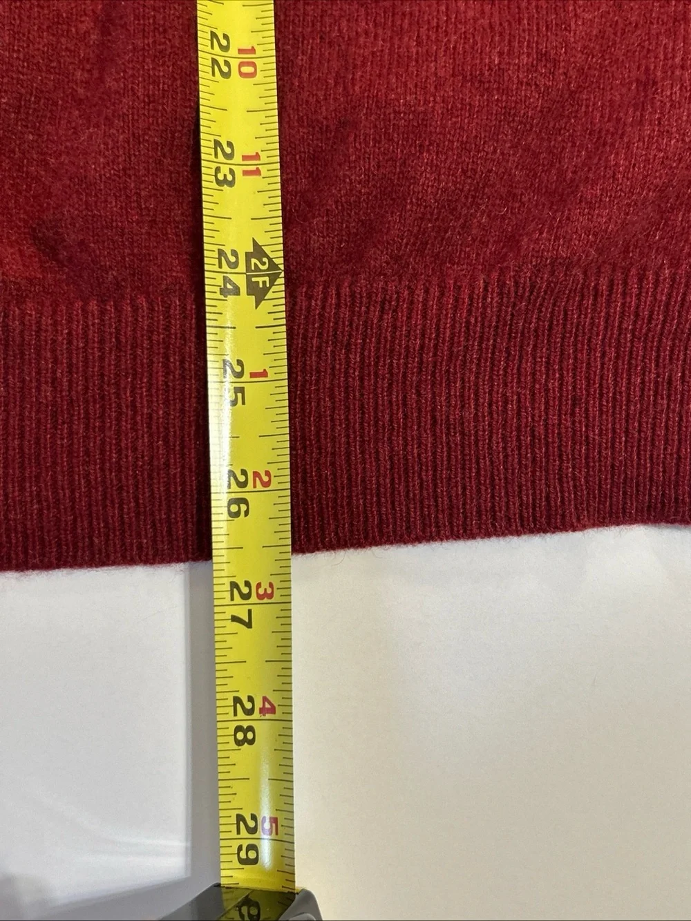 Vintage J Crew Pure Cashmere sweater Burgundy Crewneck Pullover Mens Medium
